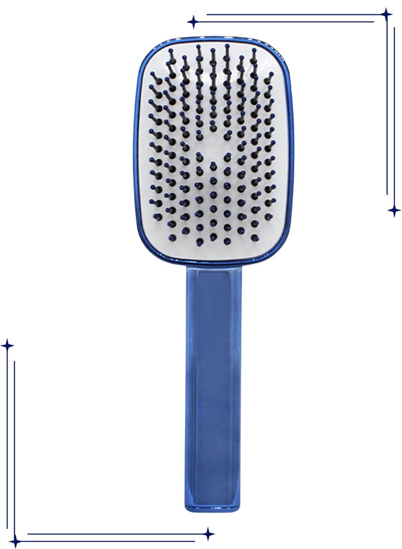 فرشاة مجفف الشعر ذاتية التنظيف لجميع أنواع الشعر، مشط شعر محمول - Image 1