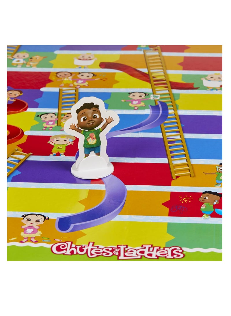 Hasbro/Disney Chutes and Ladders: CoComelon Edition Board Game – Fun Family Game for Kids Ages 3 and Up, 2-4 Players - Image 4