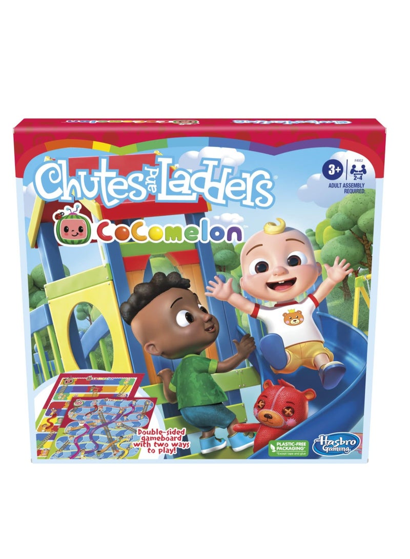 Hasbro/Disney Chutes and Ladders: CoComelon Edition Board Game – Fun Family Game for Kids Ages 3 and Up, 2-4 Players - Image 3