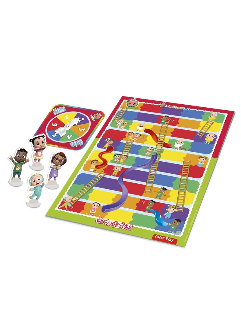 Hasbro/Disney Chutes and Ladders: CoComelon Edition Board Game – Fun Family Game for Kids Ages 3 and Up, 2-4 Players - Image 5