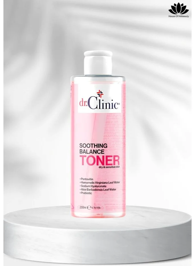 dr.Clinic Prebiotic Toner / Tonic For Dry And Sensitive Skin (Pink)
