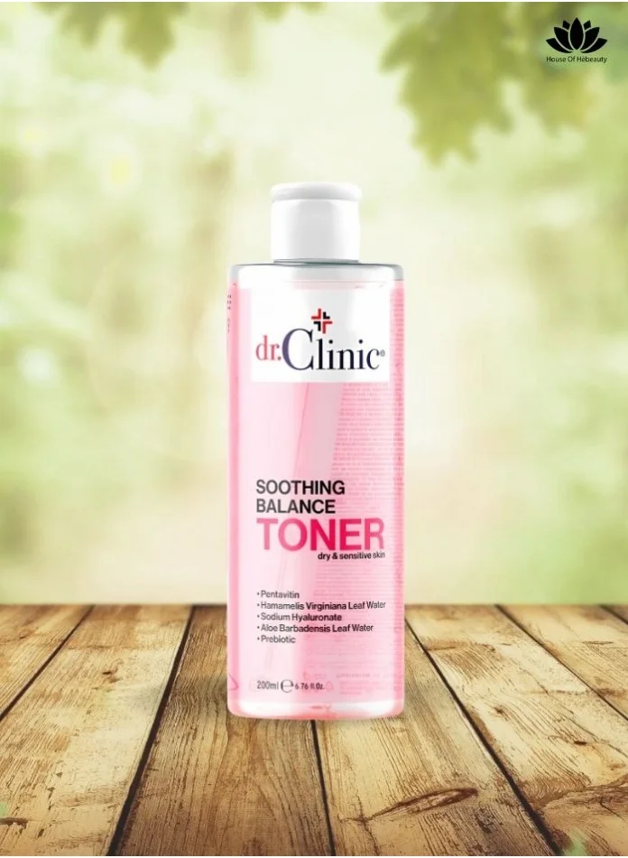 dr.Clinic Prebiotic Toner / Tonic For Dry And Sensitive Skin (Pink)