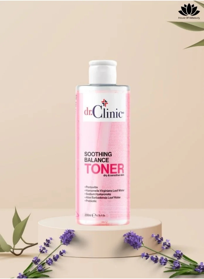 dr.Clinic Prebiotic Toner / Tonic For Dry And Sensitive Skin (Pink)