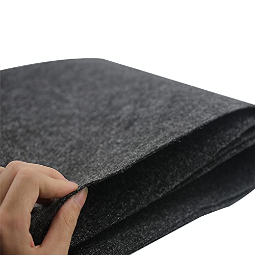 Flushbay Speaker Box Covering Carpet Grey 39.37" × 39.37" Speaker Cabinet Subwoofer Sub Box Liner Carpeting Stain-Resistant Multipurpose Felt Liner Carpet for Car Truck Auto RV Boat Marine (Grey) - Image 2