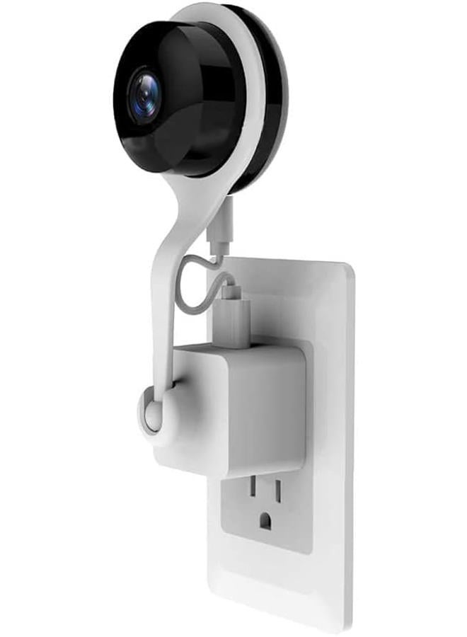 Marsrut شاحن USB مع حامل قابل للتعديل بزاوية 360 درجة لتثبيت كاميرا Nest Cam الداخلية - Image 1