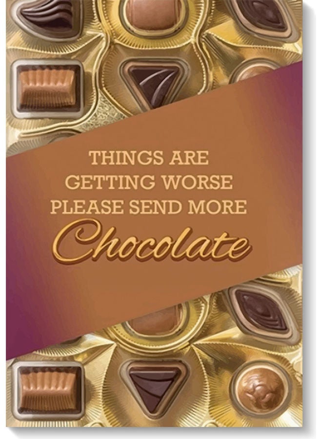 RYN Chocolate Lovers Themed Wall Art Painting Multicolour 40x60cm - Image 2