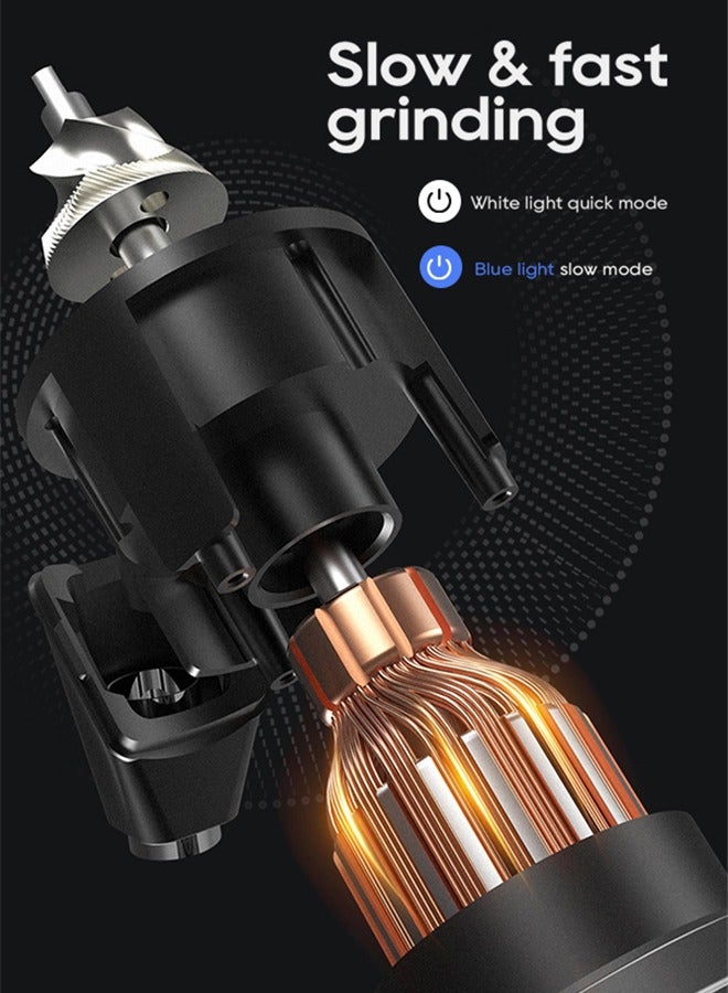 HiBREW مطحنة قهوة كهربائية HiBREW G5 بقطر 48 مم مع مطحنة مخروطية مدمجة محمولة للمطبخ لإسبريسو والقهوة التركية - Image 5