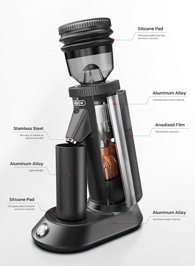 هيبرو HiBREW G5 48 ملم مطاحن القهوة المخروطية طاحونة القهوة القابلة للحمل مطبخ قهوة إسبريسو التركية - Image 2