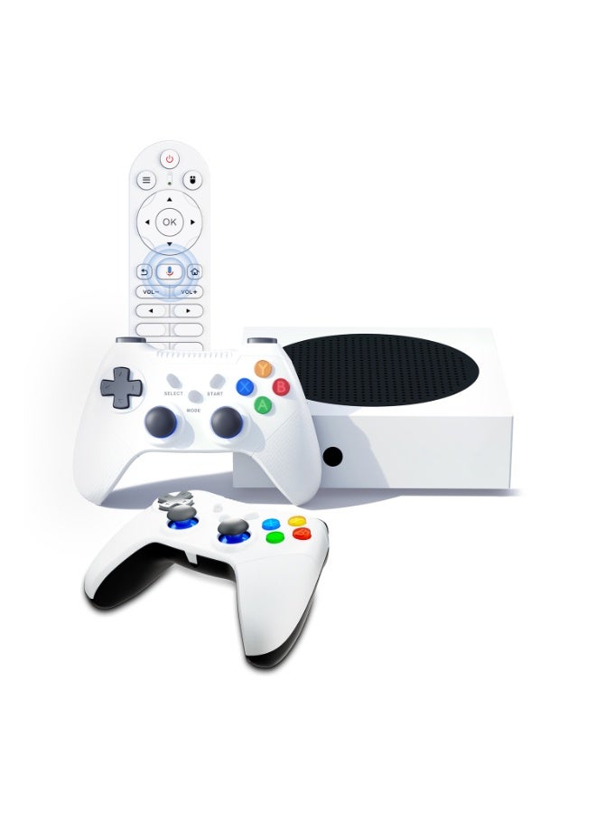 4K HD TV & Game Box G with 69,000+ Retro Games, 128GB Storage, HDMI Support, 2 Wireless Joysticks – Classic Video Console for TV, Monitor & Projector - Image 1