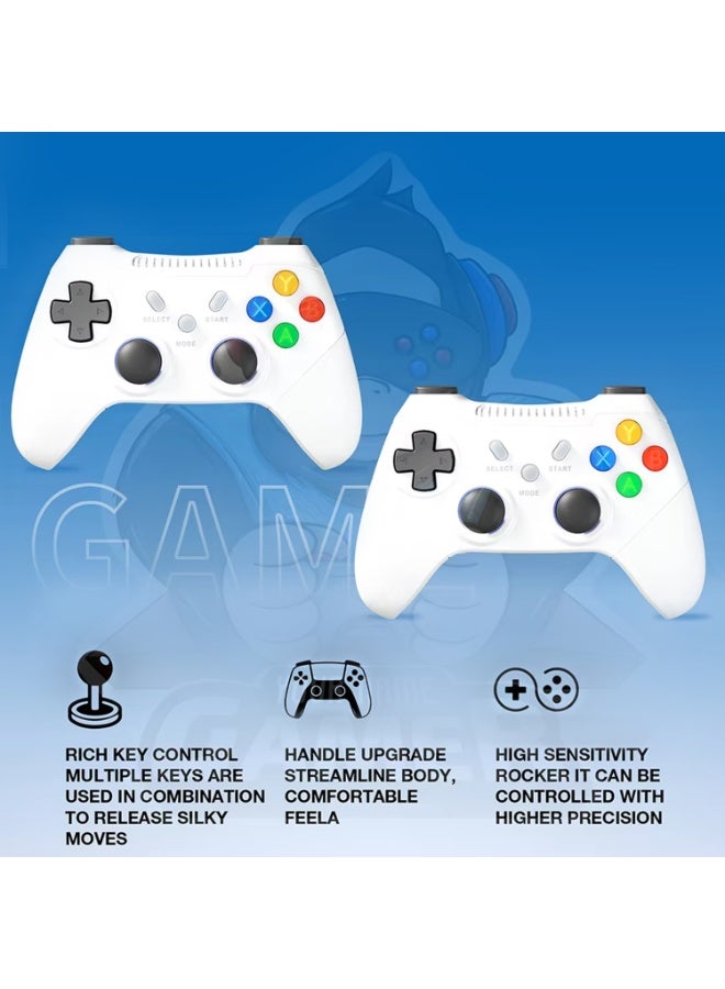 4K HD TV & Game Box G with 69,000+ Retro Games, 128GB Storage, HDMI Support, 2 Wireless Joysticks – Classic Video Console for TV, Monitor & Projector - Image 5