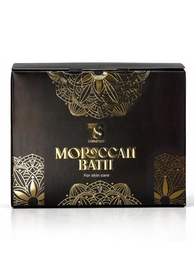 Moroccan Bath Kit Set - soap Moroccan and Moroccan Mud with bath Loof