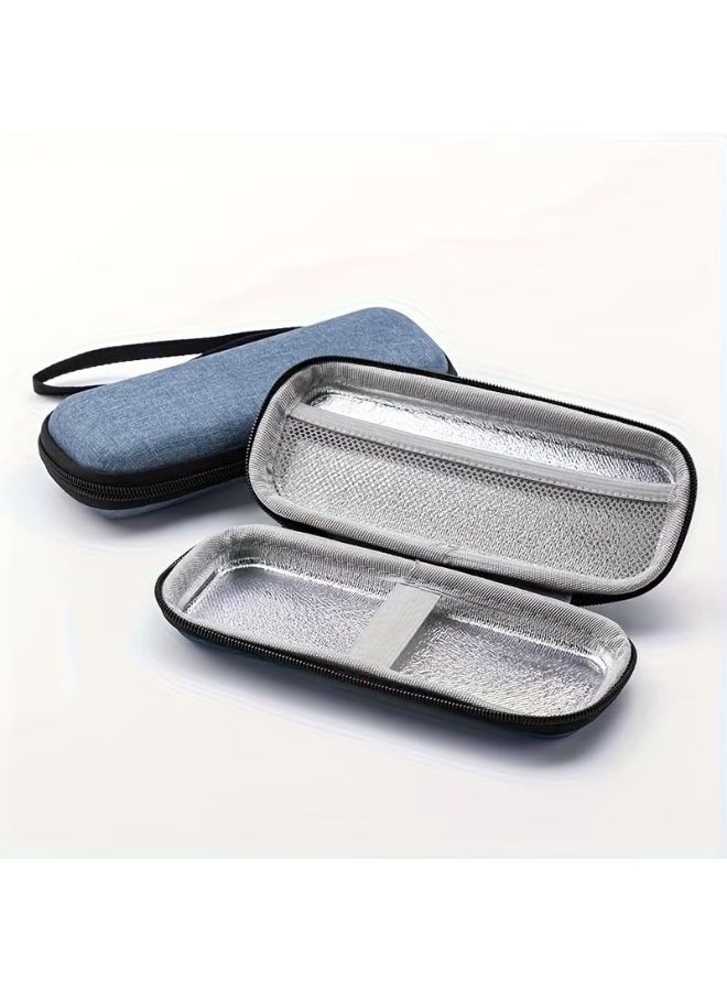 Field Hard Shell Safety Razor Travel Case, Shaving Kit Storage Box for Long/Short Handled Razor, Razor Blade and Attachments, Compatible with Merkur, Vikings, WEISHI Double Edge Safety Razor - Image 3