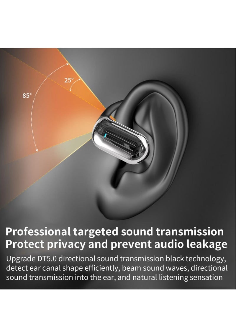 Captaintech Wireless Earbuds Bluetooth Headphones, Wireless Sport Headphones, Ear Buds Stereo Deep Bass Headset with Earhooks, 80hrs Playtime Wireless Charging Case, for Running Workout Black - Image 4