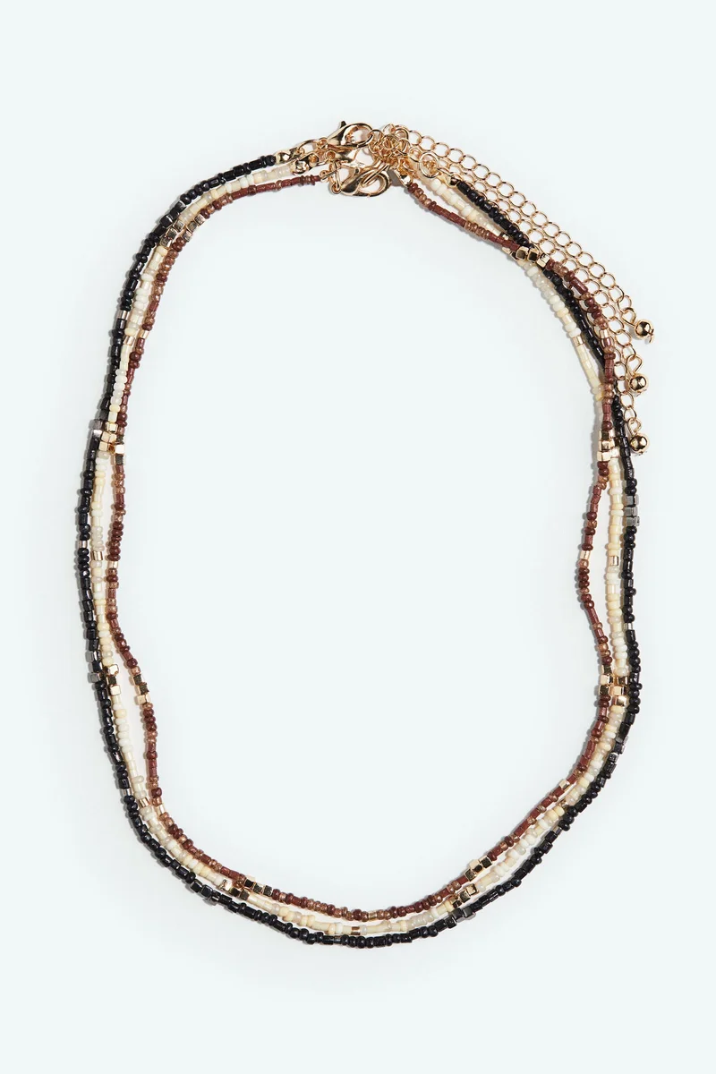 H&M 3-pack beaded necklaces