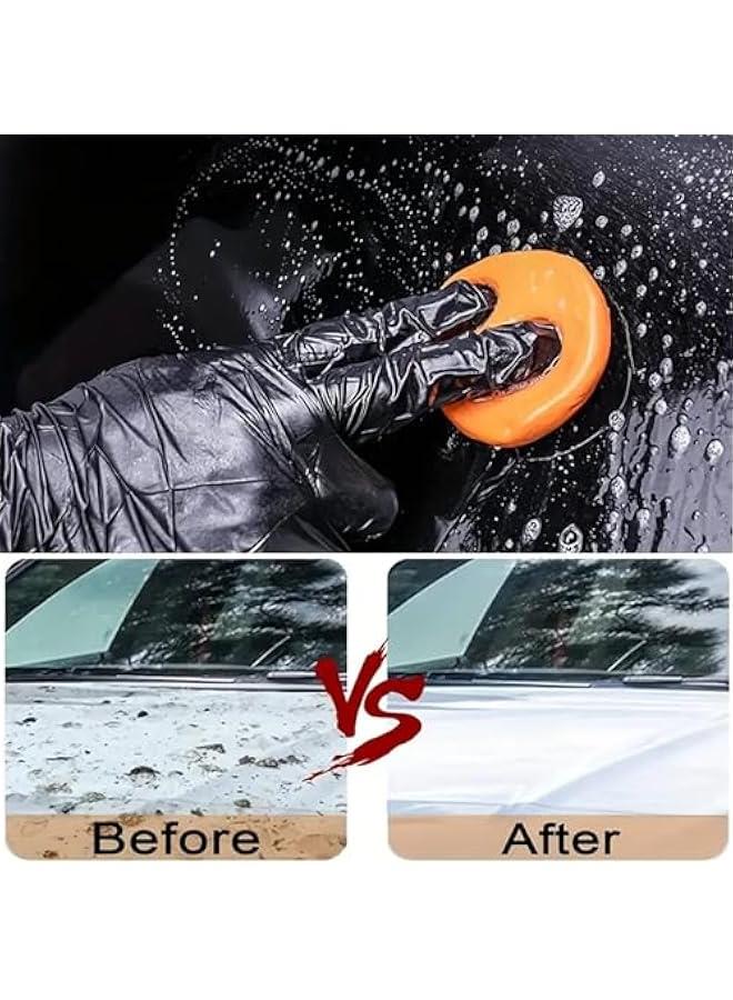 4 Pack 100g Car Clay Bar Premium Grade, Orange Auto Detailing Magic Clay Bar Cleaner for Car Wash Car Detailing Clean Orange - Image 5