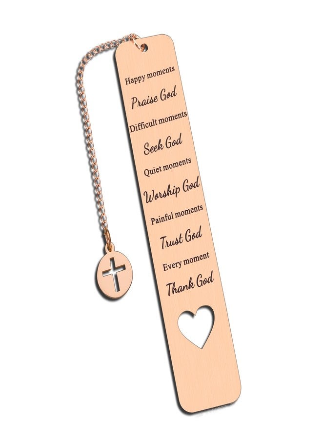 Delujouberst Adult Baptism Gifts for Women Christian Easter Bookmarks for Book Lover Scripture Gift for Men Friends Faith Confirmation Gifts for Teen Girls Stocking Stuffers for Son Daughter Godchild Birthday - Image 1