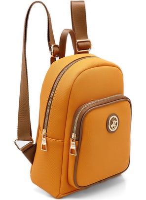 BEVERLY HILLS POLO CLUB 05BHPC8004-HR MUSTARD Women's Backpack  - Image 3