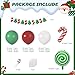 LYVEEF Christmas Balloons Arch Kit Green Red White Balloon Garland With Candy Cane Foil Balloons Christmas Banner Xmas Party Decorations - Image 4