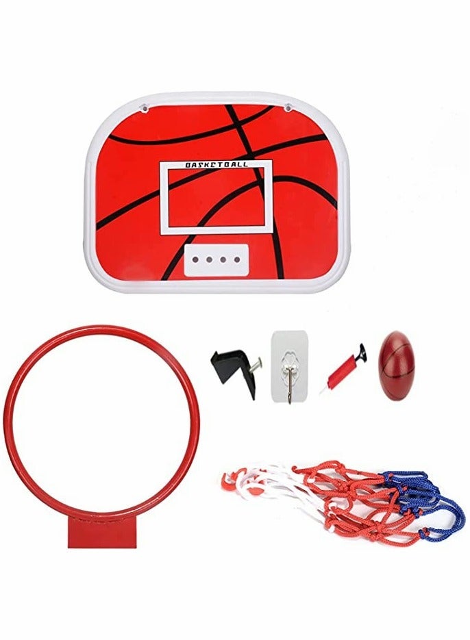 Y&D Mini Basketball Hoop for Kids Indoor Wall Mounted Shooting Ball Game Sport Set Boys Girls Portable Board Practice Kit Home Office Adults Room Bedroom - Image 5