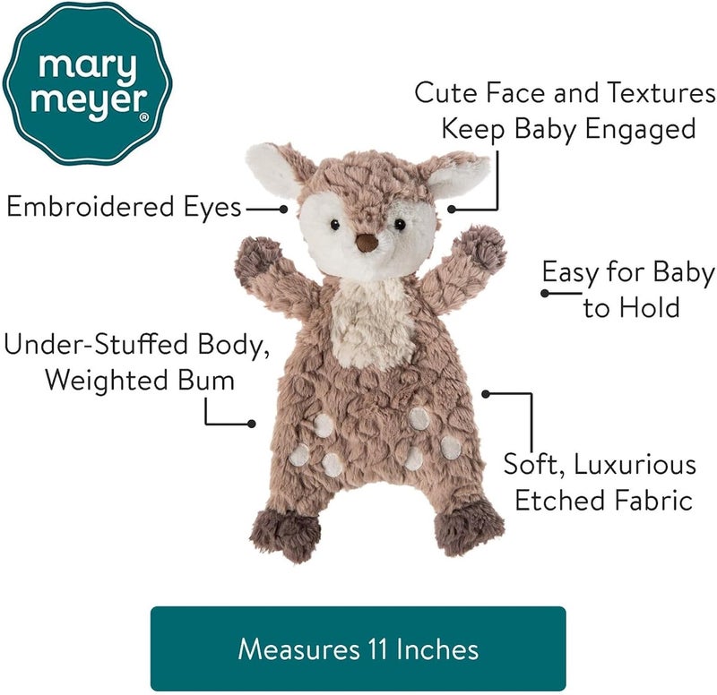 Mary Meyer Putty Nursery Lovey Soft Toy, 11-Inches, Fawn - Image 2