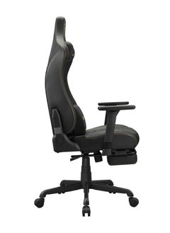 Cougar COUGAR Armor EVO S Gaming Chair with Breathable Premium PVC Leather, 3D Adjustable Armrests, Retractable Footrest, Lumbar Cushion, Magnetic Neck Pillow Foam (Black)  - Image 3