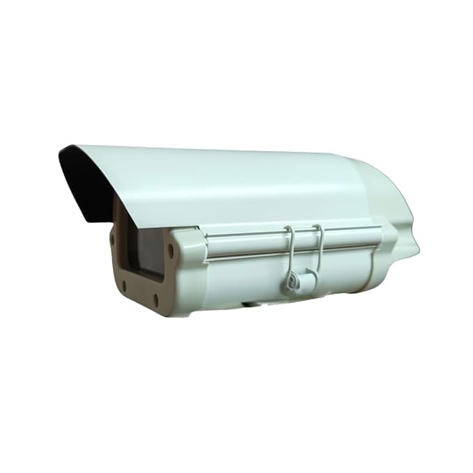 JK Vision CCTV Security Waterproof/Dustproof/Rainproof Bullet Camera Mounting Enclosure for Outdoor Purpose, Size - 6", Made Aluminium, with Side Locking System - Image 1