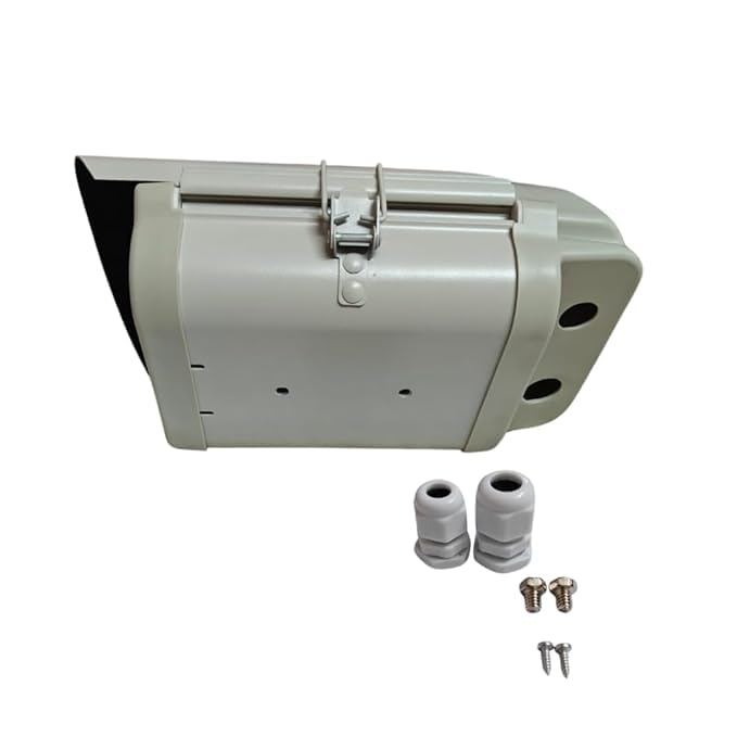 JK Vision CCTV Security Waterproof/Dustproof/Rainproof Bullet Camera Mounting Enclosure for Outdoor Purpose, Size - 6", Made Aluminium, with Side Locking System - Image 3