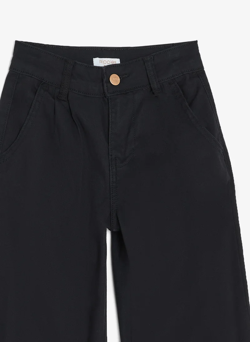 Ripples  Girls Wide Leg Jeans for Kids | Best Price UAE