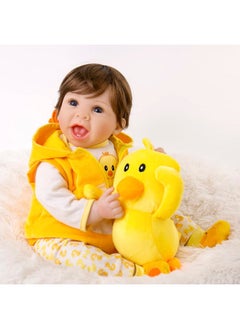 Aori Lifelike Reborn Baby Dolls Realistic Newborn Baby Doll With Feeding Toy Accessories For Kids 3+  - Image 5