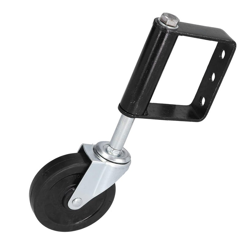 عجلة باب ثقيلة 100x25 مم بنابض محملة ممتصة للصدمات للاستخدام المنزلي والمصنعي - Image 3