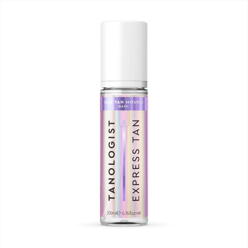 Tanologist Dark Self Tan Mousse Clear SelfTanning Mousse StreakFree Natural Glow No Fake Tan Smell Long Lasting Clean Ingredients 676 fl oz200 ml Bottle