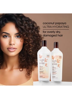 Coconut Papaya Ultra Hydrating Conditioner Moisture Quench For Dry Damaged Hair With Argan & Monoi Oils Parabenfree Colorsafe Vegan 13.5 Fl Oz - pzsku/ZE7C011D97B1946301E95Z/45/_/1719162224/4bdb526c-8a5f-4ee4-b1c0-8140f754df55