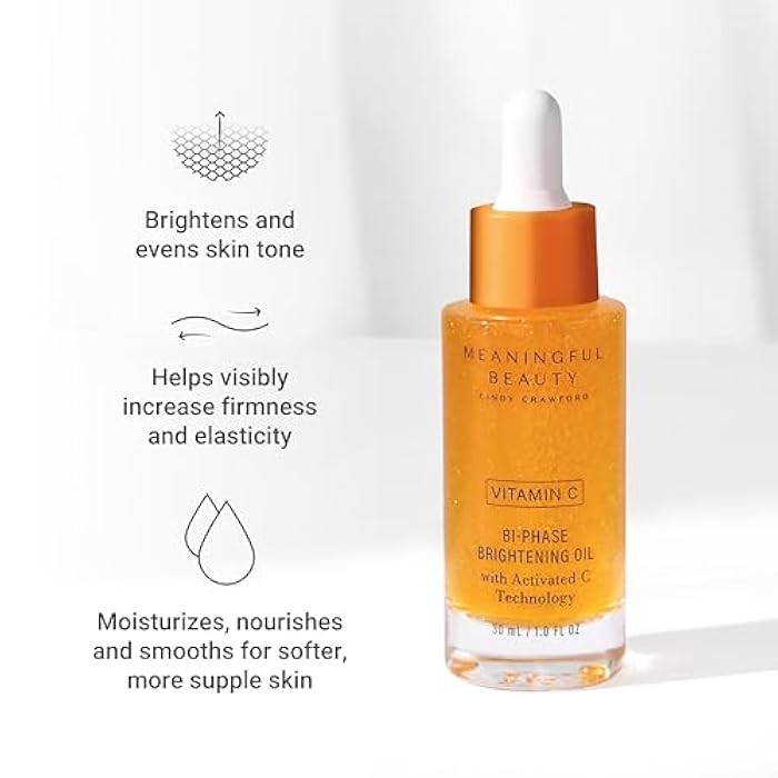 Meaningful Beauty Vitamin C Bi-Phase Brightening Oil with Activated C Technology - Image 3