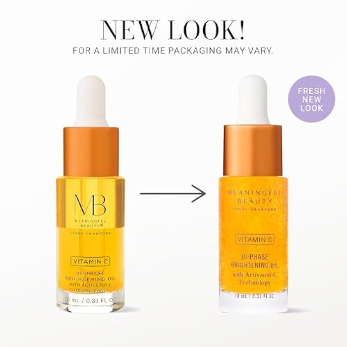 Meaningful Beauty Vitamin C Bi-Phase Brightening Oil with Activated C Technology - Image 2