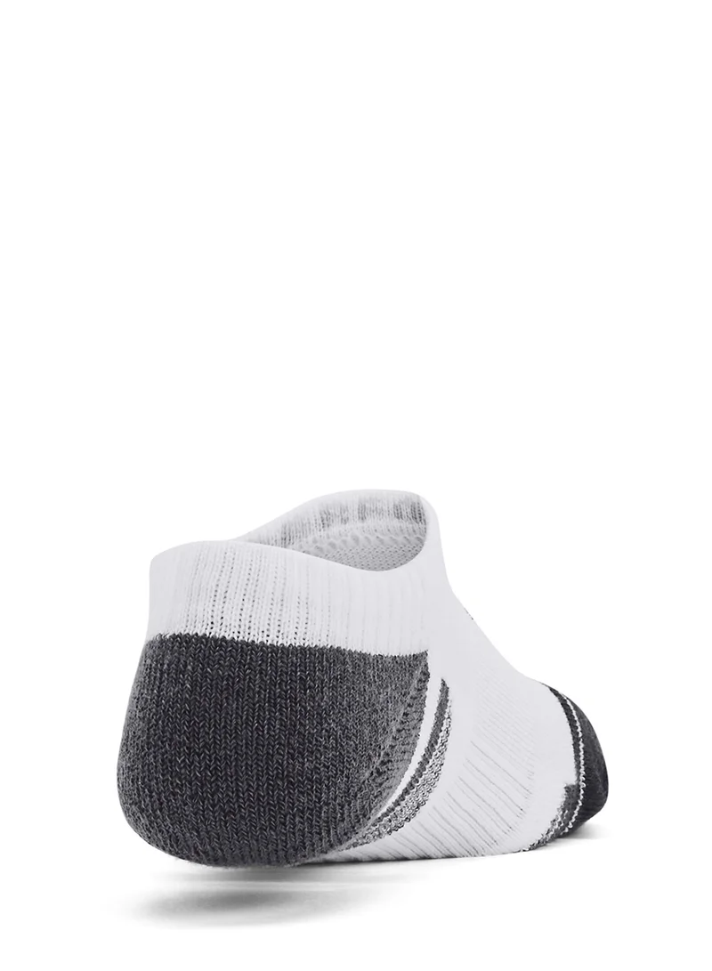 اندر ارمر 3 Pack Performance Tech No-Show Socks
