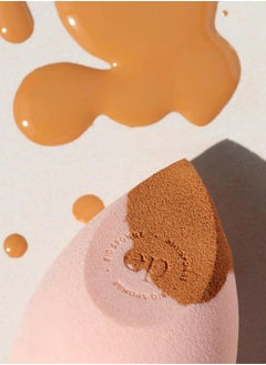 Ere Perez Bio All-Beauty Sponge Duo | Multiple Edges for Precise Application, Streak-Free Finish, Pointed + Slanted Sponges | Vegan, Cruelty-Free, 100% Plant-Based  - Image 4