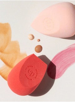 Ere Perez Bio All-Beauty Sponge Duo | Multiple Edges for Precise Application, Streak-Free Finish, Pointed + Slanted Sponges | Vegan, Cruelty-Free, 100% Plant-Based  - Image 5