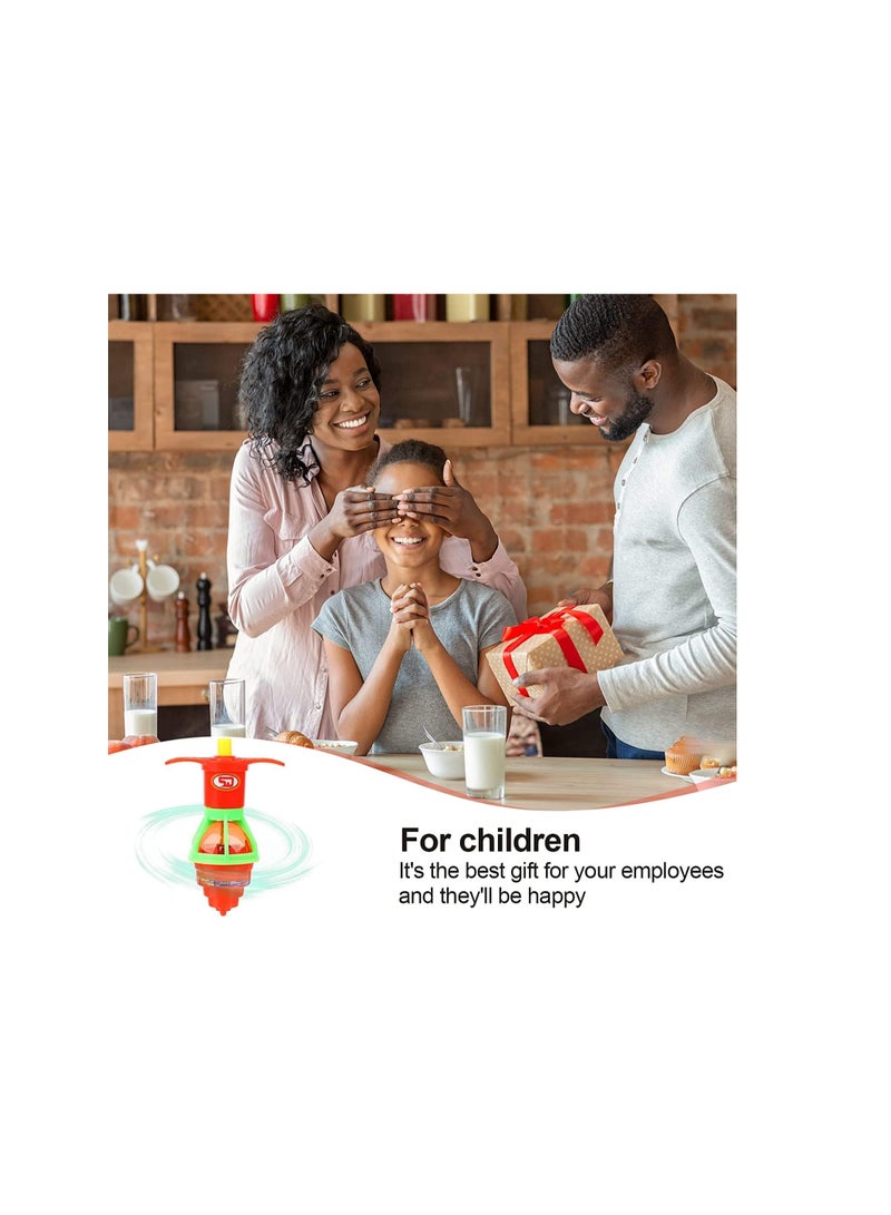 Cool Baby Birthday Giveaways- 20Pcs Led Spinning Top Glow In The Dark Return Gifts For Birthday Party Kids Birthday Gift Bulk/Mini Toys Boys And Girls Party Favors For Kids - Image 2