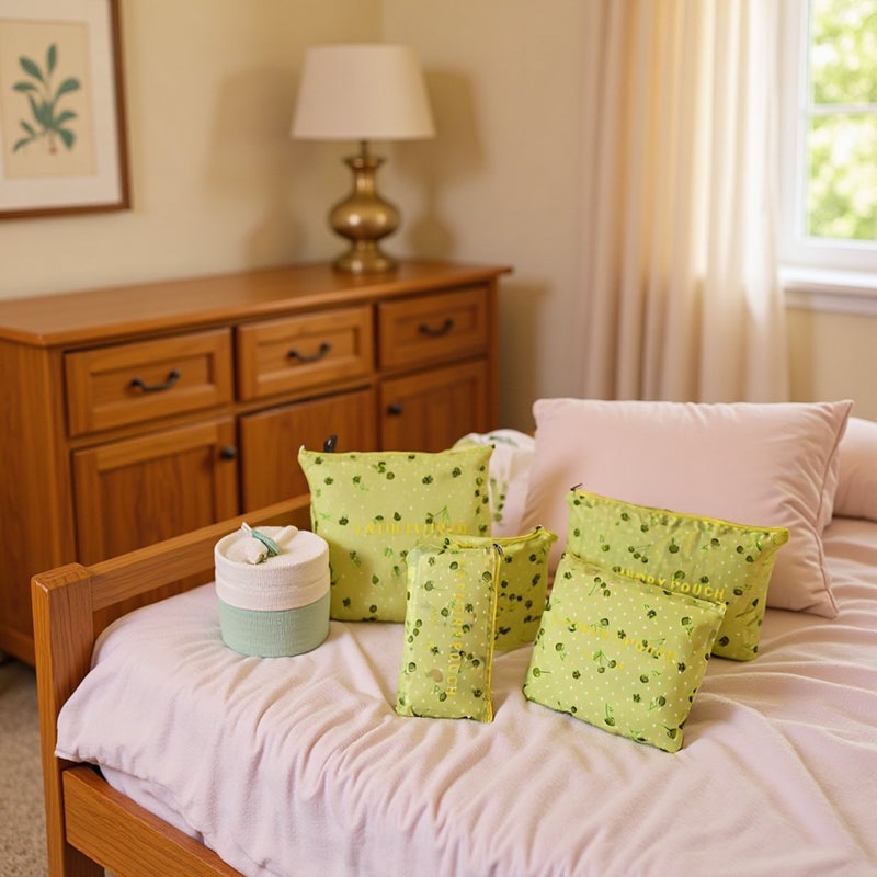 Large Edition Six-Piece Set Of 7-Piece Set Of Travel Goods Classified Suit Storage Bag Korean Travel Clothes Storage Bag - Image 2