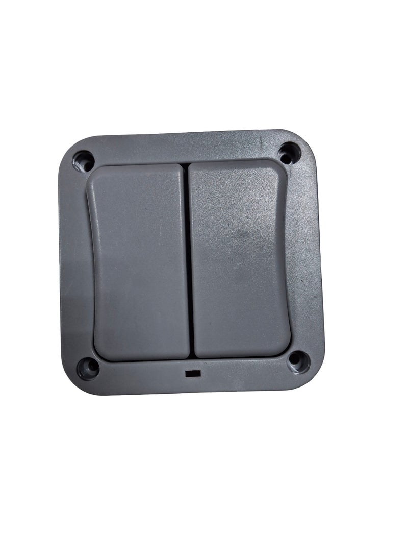 جنرال موتورز مفتاح WPMP42 ثنائي الاتجاه، مفتاح سطحي مقاوم للعوامل الجوية، 220 فولت - 240 فولت، IP66