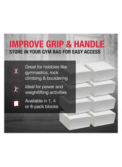 Generic Chalk Block, 2oz. (4 Pack) for Gymnastics, Rock Climbing, Bouldering, Weight-Lifting  - Image 2