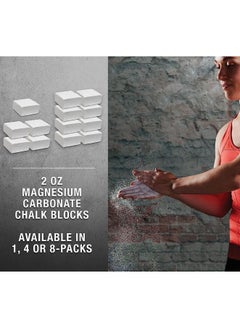 Generic Chalk Block, 2oz. (4 Pack) for Gymnastics, Rock Climbing, Bouldering, Weight-Lifting  - Image 3