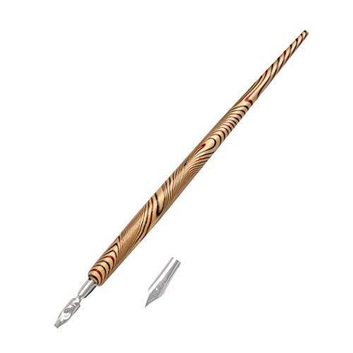 SIPLIV Professional Manga Gothic Pen Dip Pen Calligraphy Drawing Pen Kit, 7 Pen Holders Handles, 12 Nibs (7 Fountain Pen Nib, 5 Flat Nib) - 7 Pcs C - Image 3