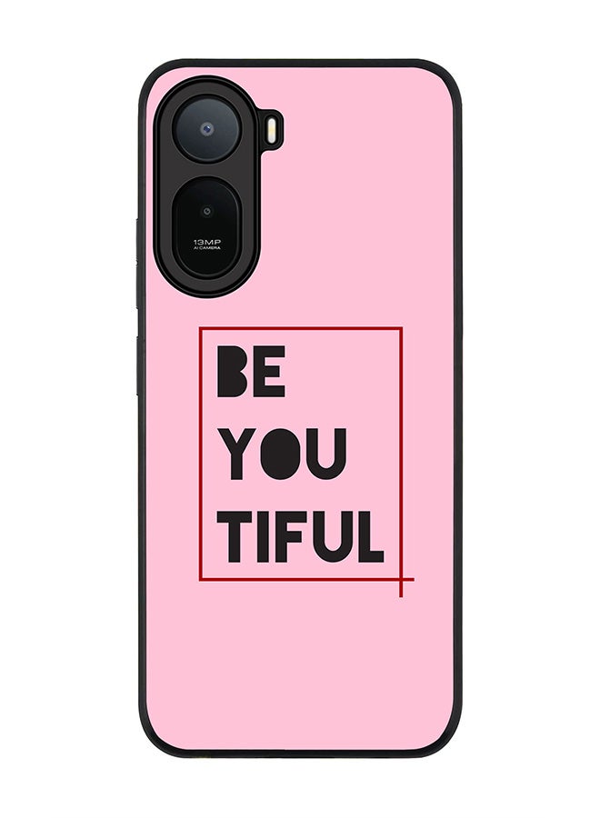 Stylizedd Rugged Case for Xiaomi Redmi A7 Pro 4G / Poco C81 / Poco C81 Pro / Poco C85x 5G- Slim Fit Hybrid Rubber Cover Beyoutiful