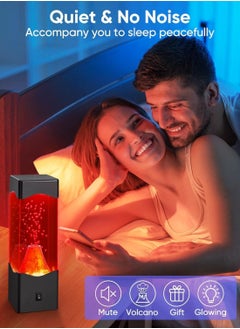 Plan A Modern Volcanic Night Light, USB or Battery Operated, Warm Red Light for Quiet and Comfortable Ambiance, Ideal for Bedrooms, Offices, Home Decor, Suitable for Kids and Adults  - Image 4
