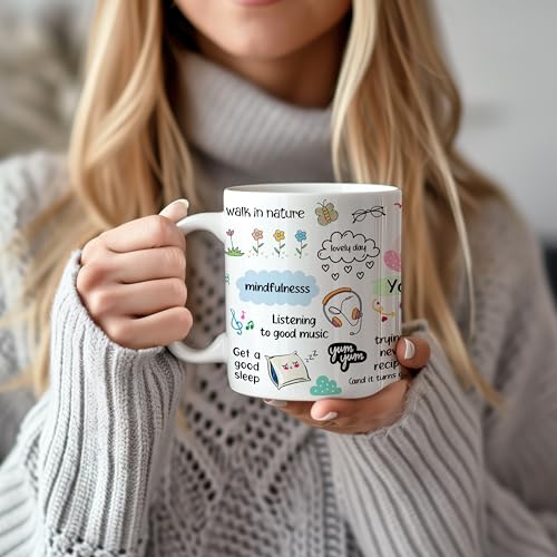 DAYS Mom Me Time Mug - Mother’s Gift, Birthday Gift for Mom on Birthdays, Anniversaries, and Mother's 325ml Ceramic White Mug - Image 4