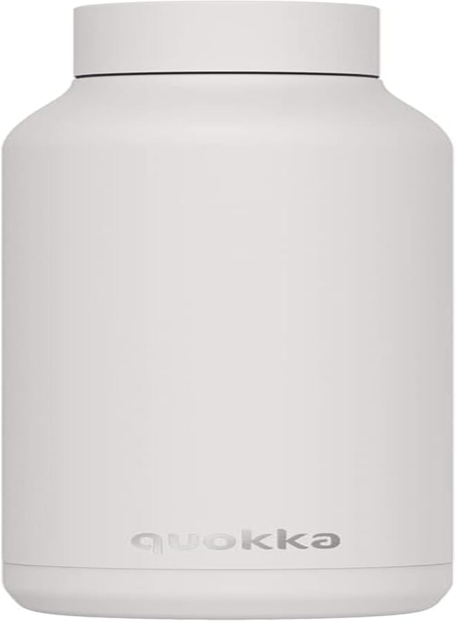 QUOKKA THERMAL SS BOTTLE SOLID WHITE 510 ML