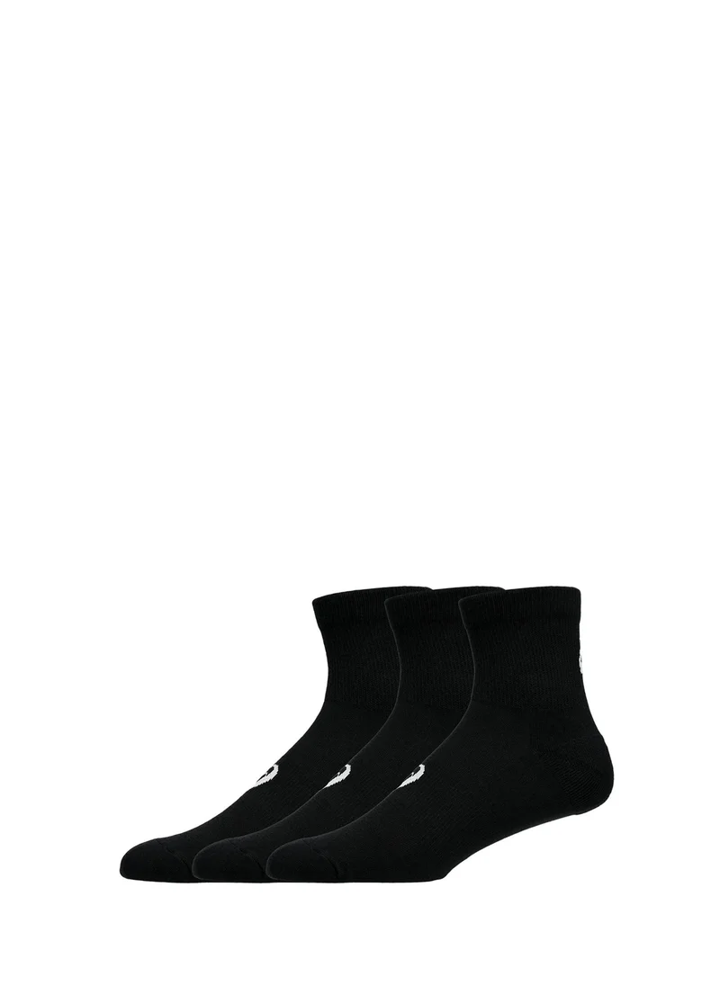 asics 3 Pack Quarter Socks