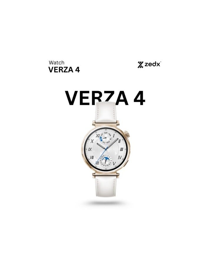 ZEDX VERZA 4 - Real AMOLED 1.43" Screen| 1.43 inch screen | multiple sports modes| message bluetooth call | voice Assistant | IP68 waterproof - Image 1