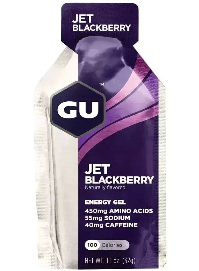 GU Energy Gel Jet Blackberry1 Piece - Image 2